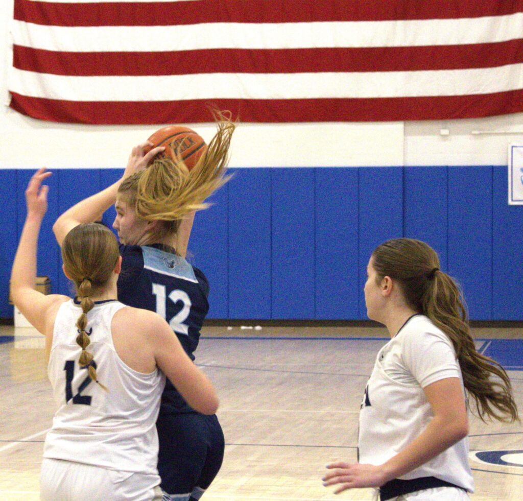 A group of girls participating in the Borough President's Cup Tournament.